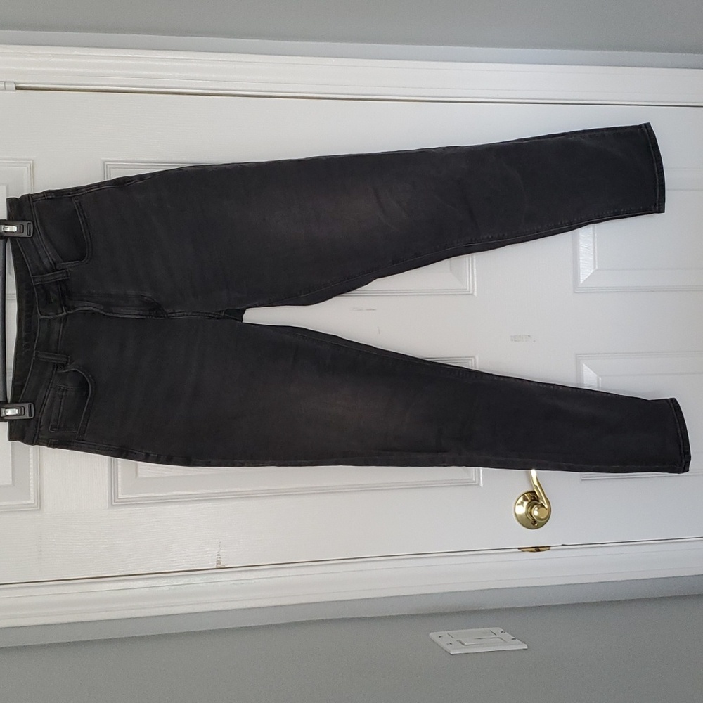 American Eagle Outfitters Black Straight Leg Jeans